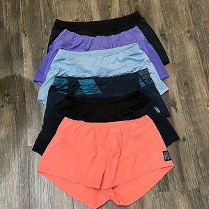 Oiselle Riga Shorts Bundle - 6 pairs!!
